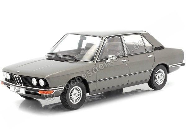 Cochesdemetal.es 1974 BMW 518 (E12) Serie 5 Gris Metalizado 1:18 MC Group 18121