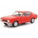 Cochesdemetal.es 1969 Ford Capri I 1600 GT XLR Rojo 1:24 Welly 24069