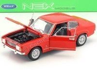 Cochesdemetal.es 1969 Ford Capri I 1600 GT XLR Rojo 1:24 Welly 24069