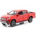 Cochesdemetal.es 2018 Mercedes-Benz X-Class Pickup Rojo 1:27 Welly 24100