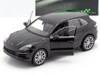 Cochesdemetal.es 2018 Porsche Cayenne Turbo Negro 1:24 Welly 24092