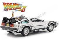 Cochesdemetal.es 1989 DeLorean DMC 12 "Regreso al Futuro II + Mr.Power" 1:24 Welly 22441