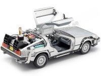 Cochesdemetal.es 1989 DeLorean DMC 12 "Regreso al Futuro II + Mr.Power" 1:24 Welly 22441