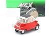 Cochesdemetal.es 1954 BMW Isetta 250 Rojo/Blanco 1:18 Welly 24096