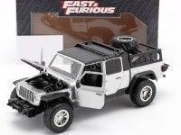 Cochesdemetal.es 2021 Jeep Gladiator "Fast & Furious 9" Gris Plateado 1:24 Jada Toys 31984/253203055