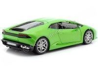 Cochesdemetal.es 2014 Lamborghini Huracan LP610-4 Verde Metalizado 1:24 Maisto 31509