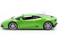 Cochesdemetal.es 2014 Lamborghini Huracan LP610-4 Verde Metalizado 1:24 Maisto 31509