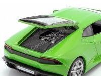 Cochesdemetal.es 2014 Lamborghini Huracan LP610-4 Verde Metalizado 1:24 Maisto 31509