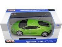 Cochesdemetal.es 2014 Lamborghini Huracan LP610-4 Verde Metalizado 1:24 Maisto 31509