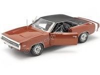 Cochesdemetal.es 1970 Dodge Charger R/T "TV-Show Graveyard Carz" Naranja 1:18 Greenlight 19077