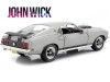 Cochesdemetal.es 1969 Ford Mustang Boss 429 "John Wick" Grey/Black 1:18 Highway-61 18016