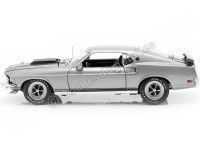 Cochesdemetal.es 1969 Ford Mustang Boss 429 "John Wick" Grey/Black 1:18 Highway-61 18016