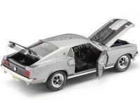 Cochesdemetal.es 1969 Ford Mustang Boss 429 "John Wick" Grey/Black 1:18 Highway-61 18016