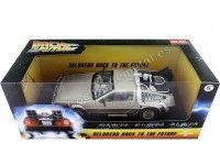 Cochesdemetal.es 1985 DeLorean DMC 12 "Regreso al Futuro I" 1:18 Sun Star 2711F
