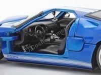 Cochesdemetal.es 2005 Ford GT "Fast & Furious" Blue 1:24 Jada Toys 97177/253203013