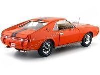 Cochesdemetal.es 1969 AMC AMX Hardtop Orange 1:18 Auto World AMM1170