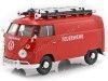 Cochesdemetal.es 1967 Volkswagen Type 2 T1 Delivery Van "Bomberos" 1:24 Motor Max 79564