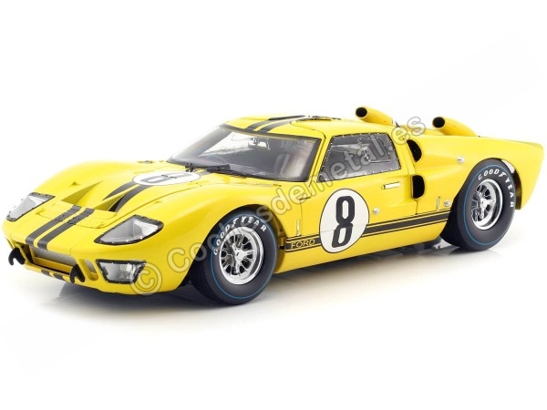 Cochesdemetal.es 1966 Ford GT40 Mark II Nº8 J.Whitmore/F.Gardner 24h LeMans 1:18 Shelby Collectibles 417