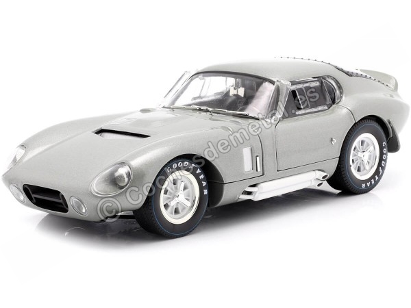 Cochesdemetal.es 1965 Shelby Cobra Daytona Coupe Gris Metalizado 1:18 Shelby Collectibles 132