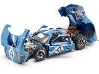 Cochesdemetal.es 1967 Ford GT40 Mark IV Nº4 Hulme/Ruby 24h LeMans Azul 1:18 Shelby Collectibles 426