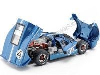 Cochesdemetal.es 1967 Ford GT40 Mark IV Nº4 Hulme/Ruby 24h LeMans Azul 1:18 Shelby Collectibles 426