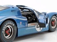 Cochesdemetal.es 1967 Ford GT40 Mark IV Nº4 Hulme/Ruby 24h LeMans Azul 1:18 Shelby Collectibles 426