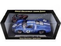 Cochesdemetal.es 1967 Ford GT40 Mark IV Nº4 Hulme/Ruby 24h LeMans Azul 1:18 Shelby Collectibles 426