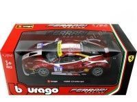 Cochesdemetal.es 2017 Ferrari 488 Challenge 11 Formula Racing Mugello Nielsen 1:24 Bburago 18-26308