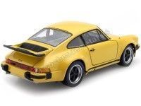 Cochesdemetal.es 1974 Porsche 911 Turbo 3.0 Amarillo 1:24 Welly 24043