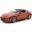 Cochesdemetal.es 2015 Jaguar F-Type Coupe Naranja 1:24 Welly 24060