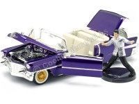 Cochesdemetal.es 1956 Cadillac Eldorado "Elvis Presley" Violeta 1:24 Jada Toys 30985 253255011