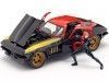 Cochesdemetal.es 1966 Chevrolet Corvette + Figura Black Widow 1:24 Jada Toys 31749 253225014