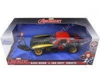 Cochesdemetal.es 1966 Chevrolet Corvette + Figura Black Widow 1:24 Jada Toys 31749 253225014