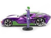 Cochesdemetal.es 2009 Chevrolet Corvette Stingray Concept + Figura The Joker 1:24 Jada Toys 31199/253255020