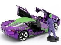 Cochesdemetal.es 2009 Chevrolet Corvette Stingray Concept + Figura The Joker 1:24 Jada Toys 31199/253255020