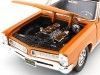 Cochesdemetal.es 1965 Pontiac GTO Hurs Edition Naranja 1:18 Maisto 31885