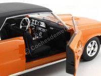 Cochesdemetal.es 1965 Pontiac GTO Hurs Edition Naranja 1:18 Maisto 31885