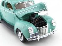 Cochesdemetal.es 1939 Ford Deluxe Tudor Light Green 1:18 Maisto 31180