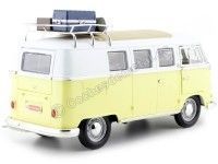 Cochesdemetal.es 1962 Volkswagen Microbus Combi Type 2 T1 Camping Version 1:18 Lucky Diecast 92328