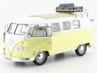 Cochesdemetal.es 1962 Volkswagen Microbus Combi Type 2 T1 Camping Version 1:18 Lucky Diecast 92328