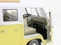 Cochesdemetal.es 1962 Volkswagen Microbus Combi Type 2 T1 Camping Version 1:18 Lucky Diecast 92328