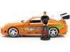 Cochesdemetal.es 1995 Toyota Supra con Luces "Fast & Furious + Brian" 1:18 Jada Toys 31139 253206001