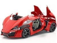 Cochesdemetal.es 2014 Lykan Hypersport con Luces "Fast & Furious + Dom" 1:18 Jada Toys 31140/253206002