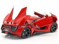 Cochesdemetal.es 2014 Lykan Hypersport con Luces "Fast & Furious + Dom" 1:18 Jada Toys 31140/253206002