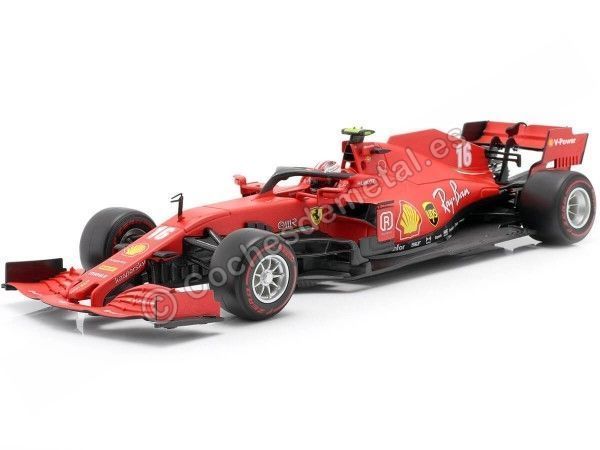 Cochesdemetal.es 2020 Scuderia Ferrari SF1000 Nº16 Charles Leclerc GP F1 Austria 1:18 Bburago 16808LR