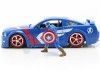 Cochesdemetal.es 2006 Ford Mustang GT + Figura Capitan America 1:24 Jada Toys 31187/253225007