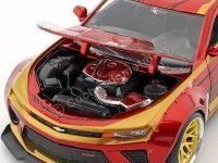 Cochesdemetal.es 2016 Chevrolet Camaro + Figura Iron Man 1:24 Jada Toys 99724/253225003