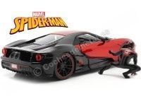 Cochesdemetal.es 2017 Ford GT + Miles Morales Spider-Man 1:24 Jada Toys 31190/253225008