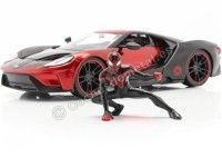 Cochesdemetal.es 2017 Ford GT + Miles Morales Spider-Man 1:24 Jada Toys 31190/253225008