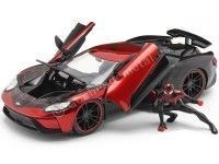 Cochesdemetal.es 2017 Ford GT + Miles Morales Spider-Man 1:24 Jada Toys 31190/253225008